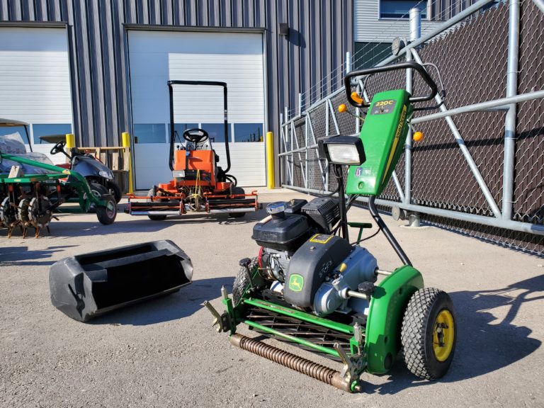 Walking Greens Mowers Prairie Turf